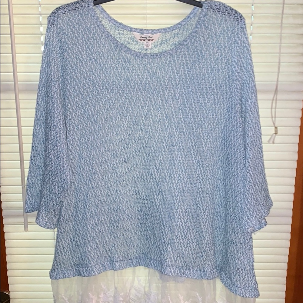 NWoT Boutique Lace Sweater